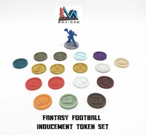 3D Printed - Fantasy Football - Inducement Token Set (Blood Bowl) - Picture 1 of 2