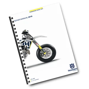 HUSQVARNA FS 450 2018 REPAIR WORKSHOP SERVICE MANUAL REPRINTED COMB BOUND - Picture 1 of 6