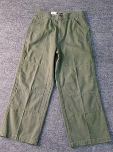 Dockers Khaki Boys Size 18 29X28 Green Pants Irregular - Picture 1 of 9
