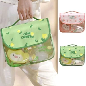 Hanging Cosmetic Storage Bag Waterproof Travel Makeup Case Travel Essentials - Picture 1 of 14