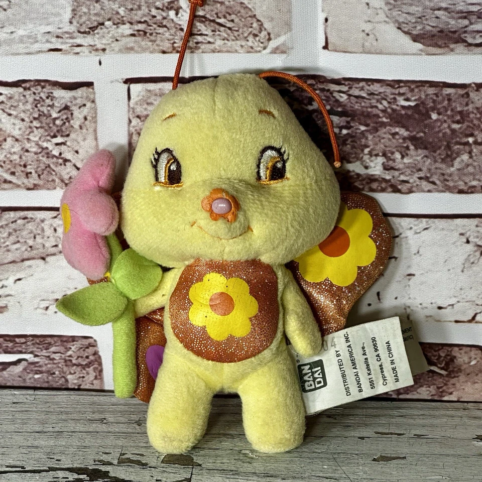 2004 RARE HTF Vintage Strawberry Shortcake Bandai Butterfly Plush Toy #15570 - Image 1 of 4