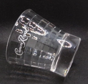 VINTAGE CROWN ROYAL Logo Tapered Optic Block Rocks Whisky Gläser EUC - Bild 1 von 7