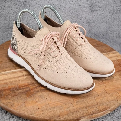 Cole Haan Women's Zerogrand Avant Oxford W24233 Snake Print Stitchlite Sz 7.5 B - Image 1 of 4