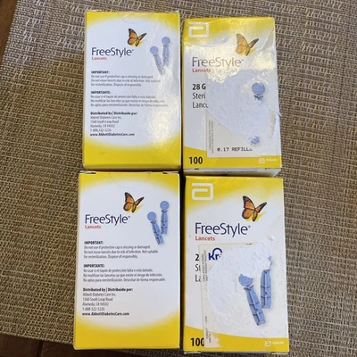 Lancetas FreeStyle 100 quilates Foto 1 de 2