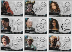 Angel Season 4 Master Set w/ Binder, Embossed Numbered A4-UK Promo Card - Picture 1 of 24