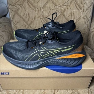 MEN'S ASICS Gel-Cumulus 25 Gore-Tex Black Neon Lime Size 11 - Picture 1 of 9