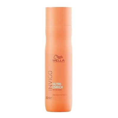 Wella Professionals Invigo Nutri-Enrich Shampoo for Damaged Hair | 250 ml | Nour - Image 1 of 4