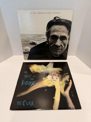 12" LP BUNDLE The Cure Standing On A Beach 1986 Head On The Door 1985 Elektra - Image 1 of 4