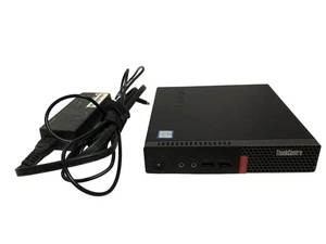 Lenovo ThinkCentre M710Q Tiny Desktop i5-7500T 8 GB RAM 256 GB SSD Win10 Pro *Leggi - Foto 1 di 9