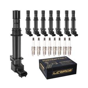 LCWRGS 8 Ignition Coil Packs & Spark Plugs - Jeep/Dodge/Ram 4.7L V8 - Picture 1 of 7
