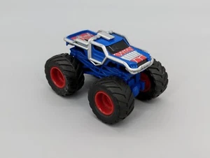 Spider-Man 3 The Movie Merch. 1:64 Diecast Monster Truck Blue Silver Red - Picture 1 of 13