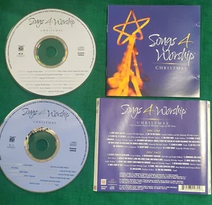 Songs 4 Worship: Christmas by Various Artists CD 2001 2 Disc Time Life No Case - Imagen 1 de 2