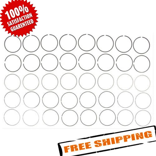 Juego de anillos de pistón Mahle 41859CP para motores Chevrolet/GMC 1999-2016 4,8 L 5,3 LS Foto 1 de 3