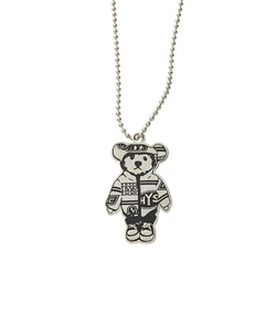 HYSTERIC GLAMOUR HYSTERIC TEDDY Ball Chain Necklace Pendant New from Japan - Picture 1 of 4