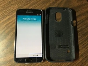 Samsung Galaxy S5 SM-G900P - 16GB - Charcoal Black (Sprint) Smartphone - Picture 1 of 2