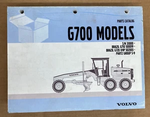 Volvo G700 Models Parts Catalog S/N 33000 - Picture 1 of 2