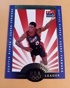 1996 Upper Deck EE. UU. Basketball Gold Edition Scottie Pippen #F7 - corte - Imagen 1 de 2