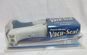 Packmate Vacu-Seal Starter Kit  - Cordless Handheld Vacuum Sealer New SEALED - Picture 1 of 6