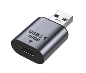 USB 3.0 A Male to USB C 3.1 Female Extension Adapter 10Gbps - Picture 1 of 5