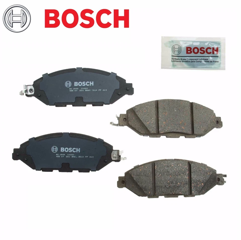 Front Bosch QuietCast Brake Pad BC1649 For: Infiniti JX35 QX60 Nissan Pathfinder - Imagem 1 de 1