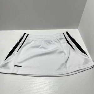 Brine Girls Large Lacrosse Skirt White with Black / Golf-Tennis F301WY - Picture 1 of 6