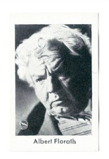 #66 Albert Florath 1950 Nordland Film-Lieblinge Film Star Cigarette Card