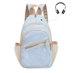 Waterproof Sling Backpack Crossbody Shoulder Bag for Women Men Crossbody Bag ... - Picture 1 of 9