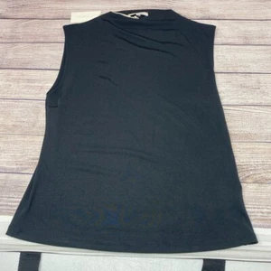 ZSUPPLY Black Libra Shine Jersey Top Women's Size Medium - Picture 1 of 6