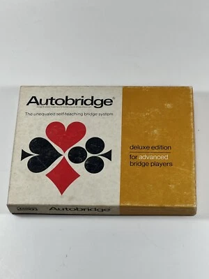 Autobridge Bridge Card Game Play Yourself Teaching Beginners Advanced Board - Image 1 of 4
