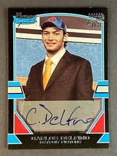 2003-04 Bowman Signature /1250 Carlos Delfino #73 Rookie Auto RC
