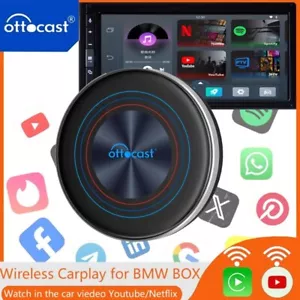 Ottocast AIBOX i3 Multimedia Player Car Threater Box for BMW w/Wireless Carplay* - Picture 1 of 14