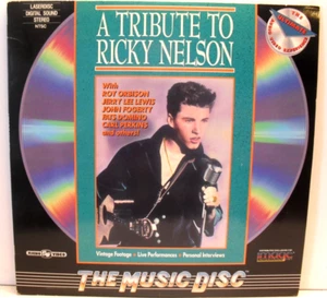 A Tribute to Ricky Nelson - Laserdisc Music Disc - Picture 1 of 3