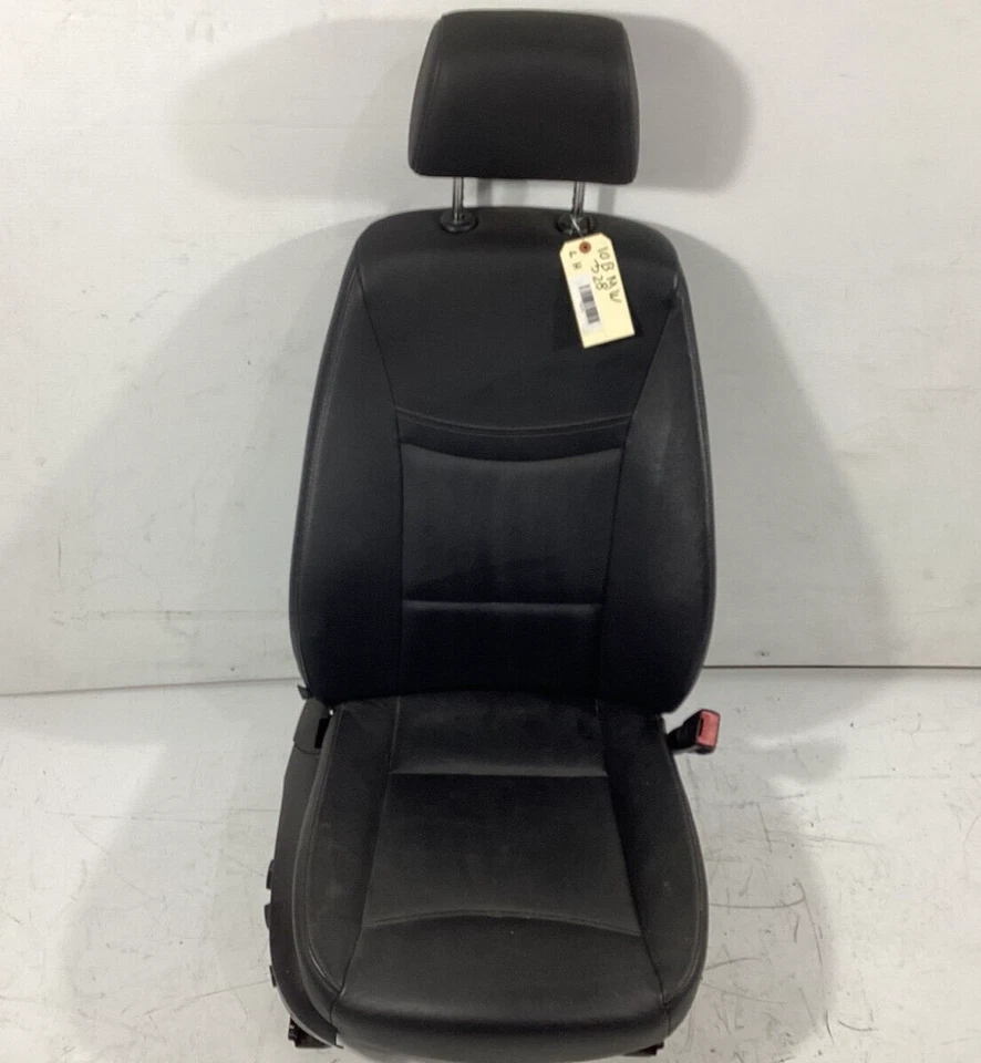 2007-2011 BMW 328i 328xi E90 Front Right Passenger Seat Black Leather OEM . Foto 1 de 4