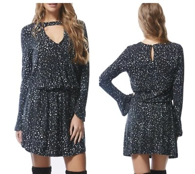 NWT TART Collections Arianne Dress Long Ruffle Bell Sleeve Size XS $168 - Image 1 of 4