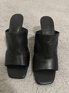 Gianni Bini Black Heel Sandals Size 9M
