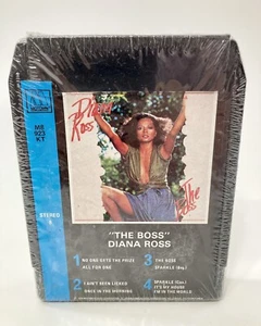 Cinta de 8 pistas vintage Diana Ross - The Boss - 1979 Motown Records - ¡Nueva sellada! - Imagen 1 de 6
