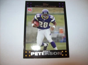 Adrian Peterson 2007 Topps # 301 Rookie Card NM Free Ship & Tracked - Picture 1 of 3