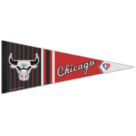 CHICAGO BULLS CITY EDITION PREMIUM QUALITY PENNANT 12"X30" BANNER NBA Cover
