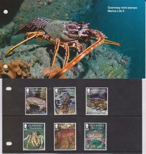GB GUERNSEY 2014 Marine Life Series 2/Crustaceans Pack SG 1518-1523 FDC SEALIFE - Picture 1 of 4