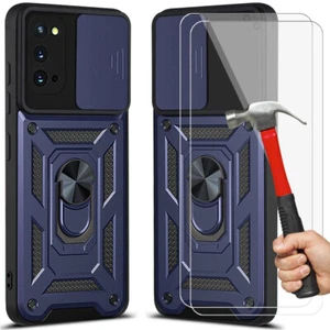 Coque pour Samsung S20 FE S20 Ultra S20 Plus Protection Caméra + 2 Verres Trempé - Photo 1/15