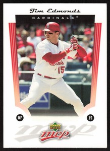 2005 Upper Deck MVP   Jim Edmonds #42 St. Louis Cardinals