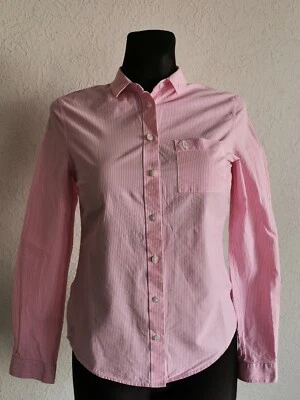 Jack Wills womens cotton long sleeve striped shirt size UK 6 - Image 1 of 4