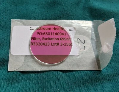 NIB Omega 695nm Optical Excitation Filters for Fluorescence Imaging - Image 1 of 2