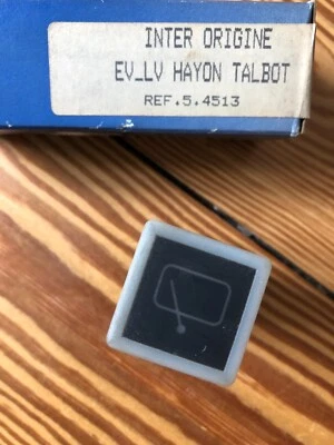 INTERRUPTEUR EV/LV  54513 POUR TALBOT 9752017580 NEUF ORIGINE - Photo 1/2