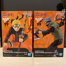 Bandai NARUTOP99 Naruto Uzumaki & Kakashi Hatake Set Toy Figure 4.3in 5.1in