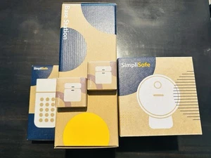 SimpliSafe Security System with Base Station Wireless Camera Keypad and Sensors - Picture 1 of 5