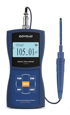 Tesla Gauss Meter Digital Magnetic Field Tester 0-20000Gs N/S Magnetfeldtester - Bild 1 von 4