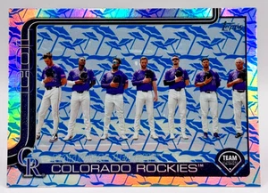 2025 Topps Series 2 Colorado Rockies Umbrella SP Parallel 1/25 - Picture 1 of 2