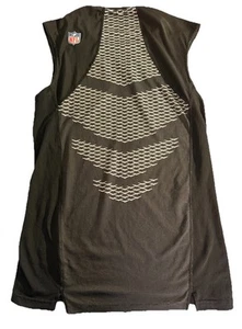 Alvin Kamara Worn New Orleans Saints Nike PRO Combat NFL Tank Shirt Mens Size L - Picture 1 of 7