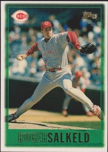1997 Topps #178 Roger Salkeld Cincinnati Reds Baseballkarte - Bild 1 von 1